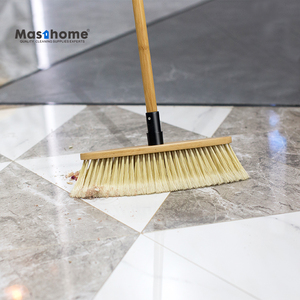 Masthome Chất Liệu Tre Chất Lượng Cao Lông Mềm Siêu Sạch Chổi 120 Tay Cầm Dài Làm Sạch Chổi Tre - Product Image 2