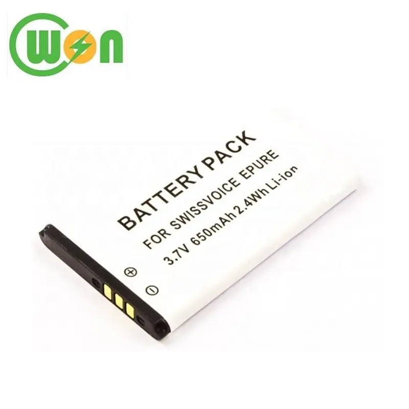 3.7 V 700 MAh Baterai Telepon Nirkabel Pengganti Swissvoice Epure Fulleco Duo 043048 SV20405855