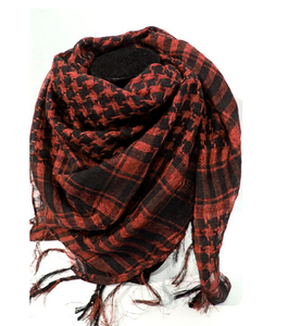 Sản phẩm hot tùy chỉnh ấm polyester cotton kẻ sọc khăn người đàn ông ả Rập lớn vuông Khăn Ả Rập khăn choàng - Product Image 2