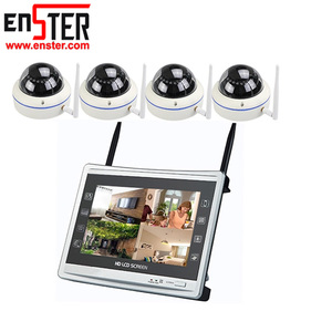 4ch Einfach Zu Verwenden Cctv Sicherheit <span class=keywords><strong>System</strong></span> Wifi Wireless <span class=keywords><strong>Home</strong></span> IP Netzwerk Kamera Nvr Kit - Product Image 1