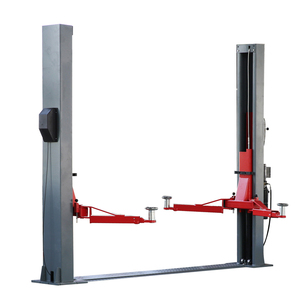 Lève-<span class=keywords><strong>voiture</strong></span> rouge à 2 montants, capacité <span class=keywords><strong>de</strong></span> 4000 kg, déverrouillage d'un côté, pour <span class=keywords><strong>garage</strong></span> domestique, <span class=keywords><strong>occasion</strong></span> - Product Image 1