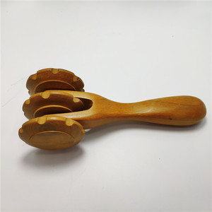 Offre Spéciale portable manche en bois magique masseur Cellulite rouleau En Bois Visage outil de <span class=keywords><strong>massage</strong></span> - Product Image 5