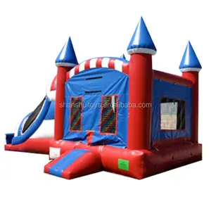 Tuỳ Chỉnh Trẻ Em Trong Nhà Sân Chơi Nghịch Ngợm Bouncy Castles Ngoài Trời Bounce House Inflatable Castle