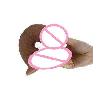 Gran Líquido Médico de Silicona Pene Artificial Enorme Seta Realista Cabeza Caballo Consolador Con - Product Image 2