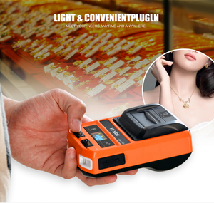 Imprimante thermique portable PUTY PT-50DC, USB, matricielle, pour usage intérieur, petite, sans fil, <span class=keywords><strong>code</strong></span> <span class=keywords><strong>QR</strong></span>, étiquettes de bijoux, 203 dpi, <span class=keywords><strong>application</strong></span> - Product Image 6