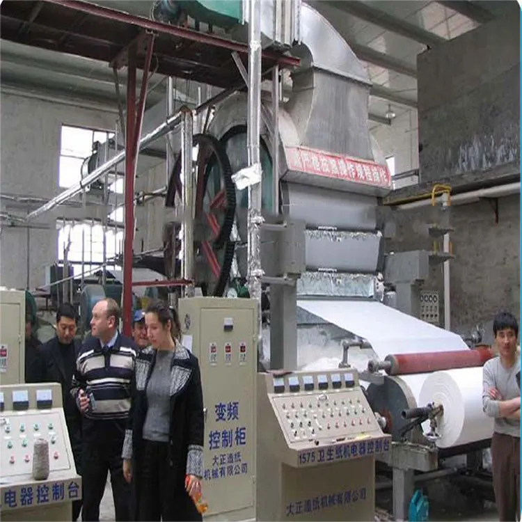 Déchets agricoles paille machine de conversion pour fabriquer du papier