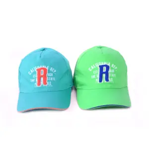 Manufacturer of Sandwich Magic Strap Kids Cheap Sports Hat Embroidery Baseball Cap For Child