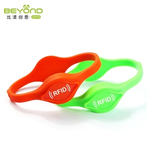 Silicone Rfid <span class=keywords><strong>crossfit</strong></span> silicone vibrer bracelet - Product Image 2
