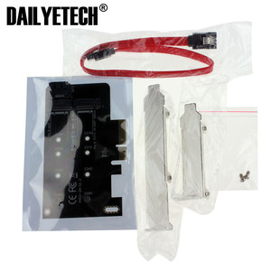 2 ranura para tarjeta de adaptador M clave M.2 NGFF SSD PCI-E X4 adaptador B clave M.2 NGFF SSD SATA de DAILYETECH - Product Image 5