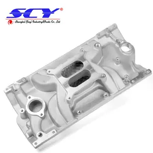 Aluminum Intake Manifold OE 8121 Street for Chevy Warrior Intake Manifold Non/EGR 262ci-400ci