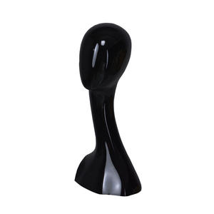 Hombre <span class=keywords><strong>sin</strong></span> rasgos recogido cabeza de maniquí de cabeza de huevo <span class=keywords><strong>sin</strong></span> rostro negro cuello en venta - Product Image 1