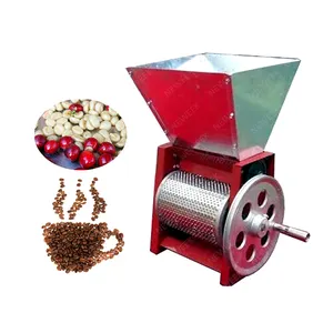 NEWEEK mini manual coffee parchment huller coffee cocoa bean peeler machine