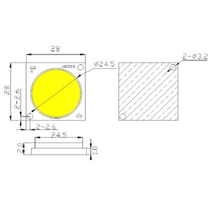 Tốt nhất công suất cao năng lượng mặt trời quang phổ 30 Wát 50 Wát <span class=keywords><strong>LED</strong></span> phát triển ánh sáng 4000k ra98 quang phổ đầy đủ <span class=keywords><strong>Led</strong></span> Chip <span class=keywords><strong>Diode</strong></span> cho <span class=keywords><strong>Led</strong></span> nhà máy phát triển đèn - Product Image 3