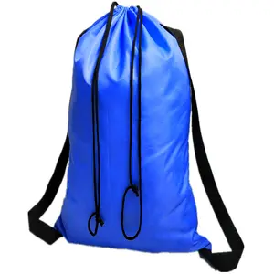 Most Popular New Style Colorful Drawstring Heavy Duty Fancy Nylon Custom Laundry Bag For Hotel