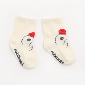 Nuovo fumetto del cotone del <span class=keywords><strong>bambino</strong></span> del <span class=keywords><strong>bambino</strong></span> <span class=keywords><strong>antiscivolo</strong></span> doppio strato stereo 3d testa di animale pulcino anatra oca calzini - Product Image 5