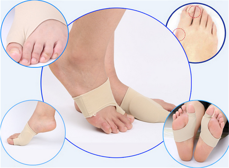Oignon Correcteur & Bunion Secours Protecteur Manches Kit, traiter La Douleur dans Hallux Valgus, du gros Orteil