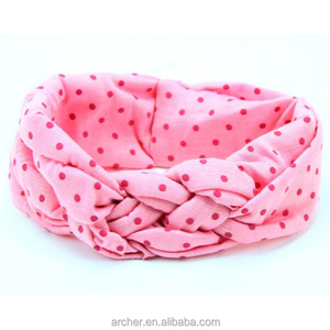 Bébé Filles Nouveau <span class=keywords><strong>Turban</strong></span> Bain Bandeau Petit Élastique Arc Tête Wrap Noué Bandeaux - Product Image 1