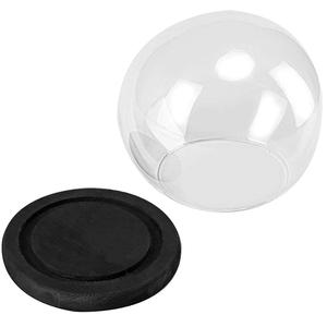 Tùy chỉnh màu đen cơ sở kính <span class=keywords><strong>mini</strong></span> DIY rỗng Quả cầu tuyết - Product Image 4