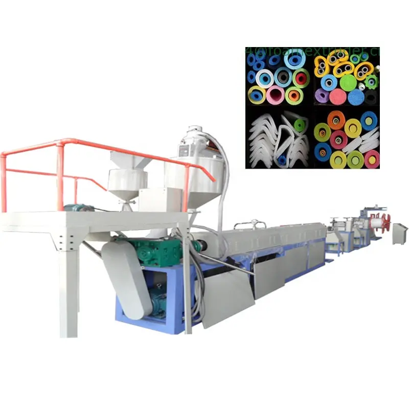 Plastic/PE Foam Pijp/Buis Maken Machine voor Sanitair isolatie Systeem