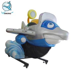 Công viên giải trí thiết bị kiddie rides đồng tiền hoạt động đu trò chơi máy tự máy bay điều khiển Lên và Xuống Máy Bay Phản Lực - Product Image 4