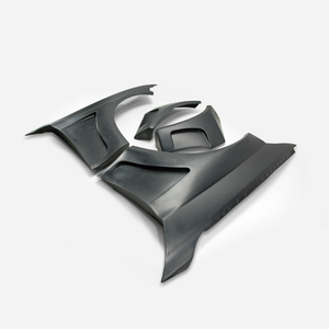 สำหรับ BMW F22 Manhart สไตล์กว้างไฟเบอร์กลาสด้านหน้า Fender 4PCS - Product Image 1