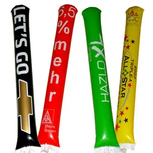 Individuelles Logo eco freundliche jubeln noise makers werbung Aufblasbare Stick