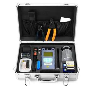 FTTH Fiber Optic Tool Kit mit Optical Power Meter und Fiber Cleaver