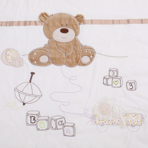Super mignon dessin animé imprimé bébé couette 100% coton - Product Image 5