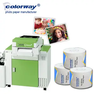 8 ''x 65 m 240g 260g Fujifilm DX100 Minilab Fotopapier Rolle Fuji Trockenen Labor Foto papier