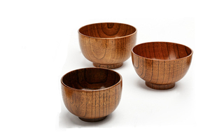Ciotola <span class=keywords><strong>in</strong></span> <span class=keywords><strong>legno</strong></span> per insalata di frutta ecologica per ciotola e piatto di riso per bambini e bambini - Product Image 3