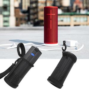 Étui pour haut-parleur Compatible pour Ultimate Ears/<span class=keywords><strong>UE</strong></span> <span class=keywords><strong>Boom</strong></span> 3 Hollow Design PU Case Transparence et anti-poussière Étui étanche pour haut-parleur - Product Image 3