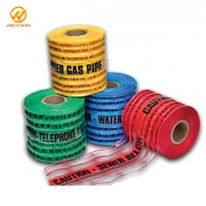 Underground Marker Detectable Tape Caution Warning Mesh for Buried Gas Pipeline