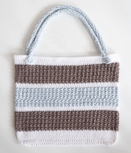 Borse da Shopping in cotone fatte a mano semplici borse da donna borsa da mercato all'uncinetto - Product Image 5