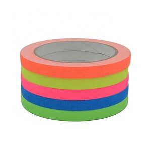 เทปกาวเรืองแสงสีสดใสแบบติดแน่นเทปผ้าสำหรับทำเครื่องหมายบนเวที - Product Image 4
