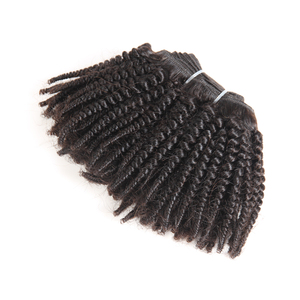 Pelo negro corto ángeles magia brasileño rebote del rizo <span class=keywords><strong>de</strong></span> la <span class=keywords><strong>onda</strong></span> <span class=keywords><strong>de</strong></span> la armadura del pelo - Product Image 1