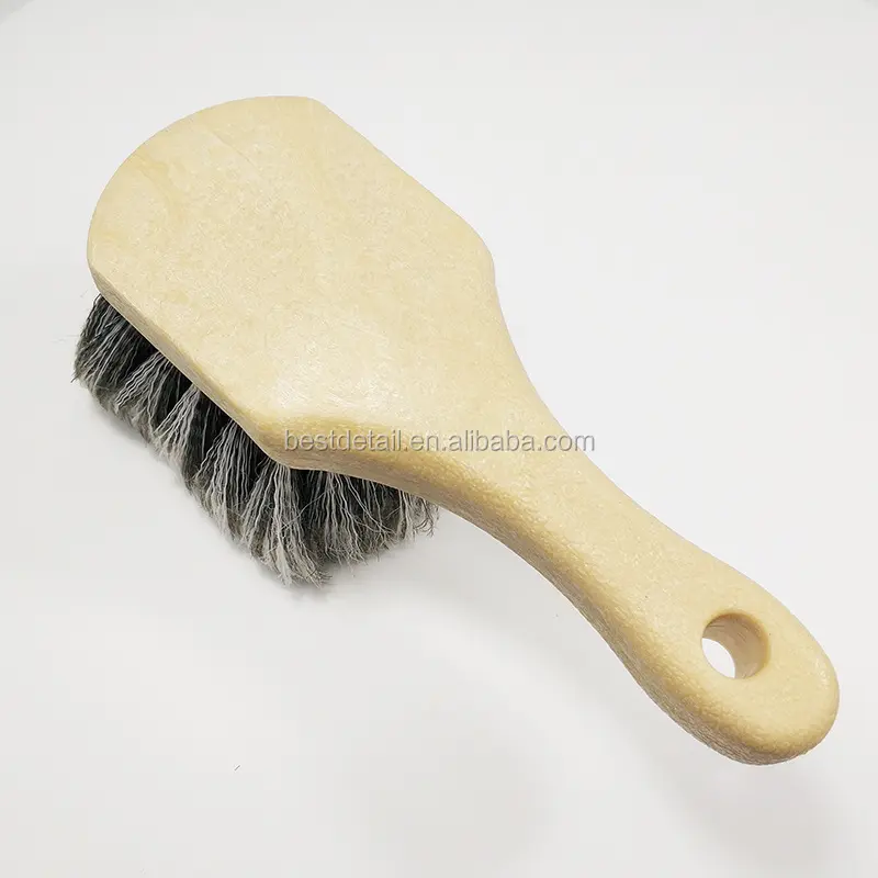 New Premium Auto 도면 화 차 Care 인테리어 청소 Products 긴 Hair 플라스틱 가죽 청소 Brush 와 Handle