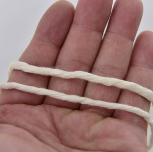 5Mm Tráng Tự Nhiên Duy Nhất Xoắn Bông Sợi Dây Macrame Dây Cho Tường Treo Và May Mặc Sử Dụng 100M - Product Image 5