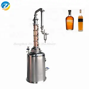 New type of distillation column pot still alcohol distiller with gin basket