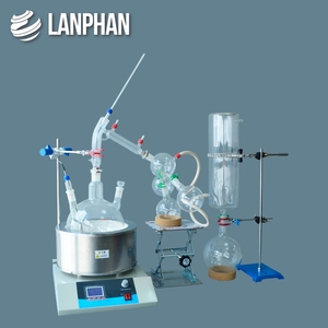 Laboratorio borrado película Camino corto de la destilación fraccionaria de aceite esencial precio - Product Image 6