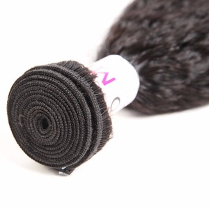 Real sin procesar relajado camboyano recto rizado Yaki armadura del pelo - Product Image 4