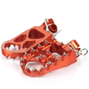 CNC Usiné Haute Tech <span class=keywords><strong>Moto</strong></span> pegs Pied pour <span class=keywords><strong>KTM</strong></span> <span class=keywords><strong>SX</strong></span> <span class=keywords><strong>65</strong></span> 125 250 - Product Image 2