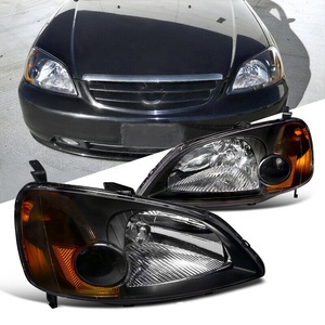 Applicare Per Auto <span class=keywords><strong>faro</strong></span> Per Honda Civic 20012002 2003 EM ES 2/4Dr Fari Fari luci Fit LHD - Product Image 6