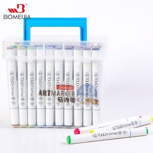 <span class=keywords><strong>Set</strong></span> di <span class=keywords><strong>Pennarelli</strong></span> <span class=keywords><strong>Professionali</strong></span> BOMEIJIA a 80 Colori - Marcatori di Alta Qualità a Doppia Punta per Illustrazioni Artistiche - Product Image 1