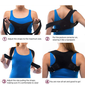 Apoyo del hombro postura de la espalda correctivas brace a banda de apoyo postura de la correa del corrector para hombre y mujer - Product Image 5