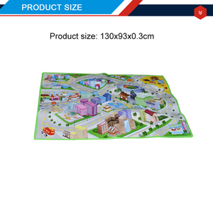 Carton imprimé <span class=keywords><strong>voiture</strong></span> doux <span class=keywords><strong>tapis</strong></span> de jeu <span class=keywords><strong>jouet</strong></span> <span class=keywords><strong>tapis</strong></span> de jeu pour enfants - Product Image 5