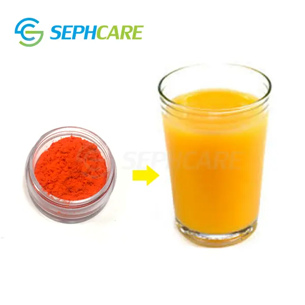 Sephcare Lebensmittel farbe gelb E102 Tartrazin