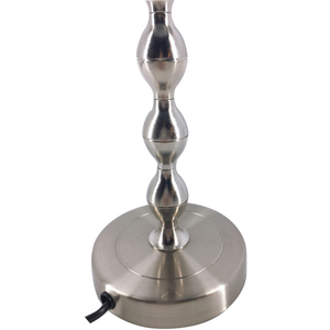 Đèn Bàn Kim Loại Phong Cách Châu Âu Đèn Đọc Sách Đèn Cạnh Giường Với Chao Đèn Bằng Vải Flannelette - Product Image 3