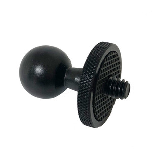 17 Mét Nhôm Mini Bóng Đứng Núi Adapter Với 1/4 Nam Hành Động Đen Máy Ảnh, Dslr Và Nhôm Bike Núi Camerca Phụ Kiện - Product Image 2