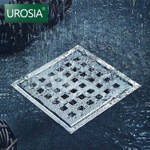 Copertura Quadrata per Scarico <span class=keywords><strong>Doccia</strong></span> in Acciaio Inox Anti Scarafaggi per Bagno - Product Image 2