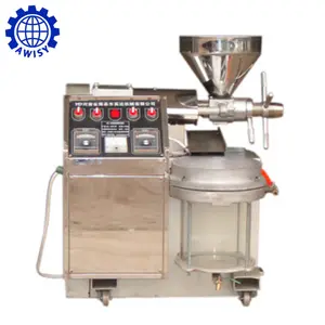 Automatic home use cooking oil presser / plant oil sunflower seed oil extraction machine